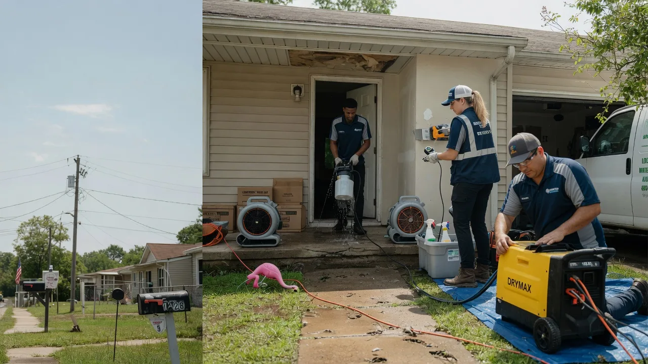 Storm Damage Water Removal in Meadville, PA near me